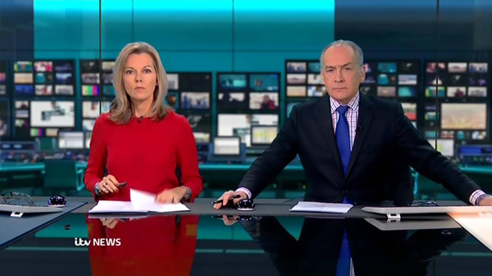 ITV News virtual set design