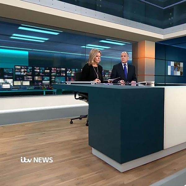 ITV NEWS virtual set
